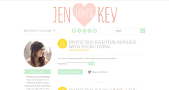 Desktop Screenshot of jenloveskev.com
